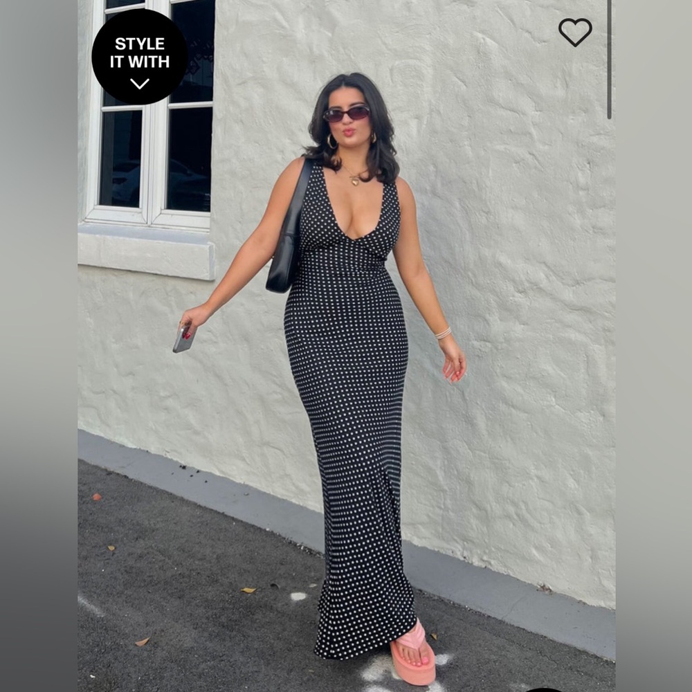 NWT Princess Polly Nellie Maxi Dress Size US 10